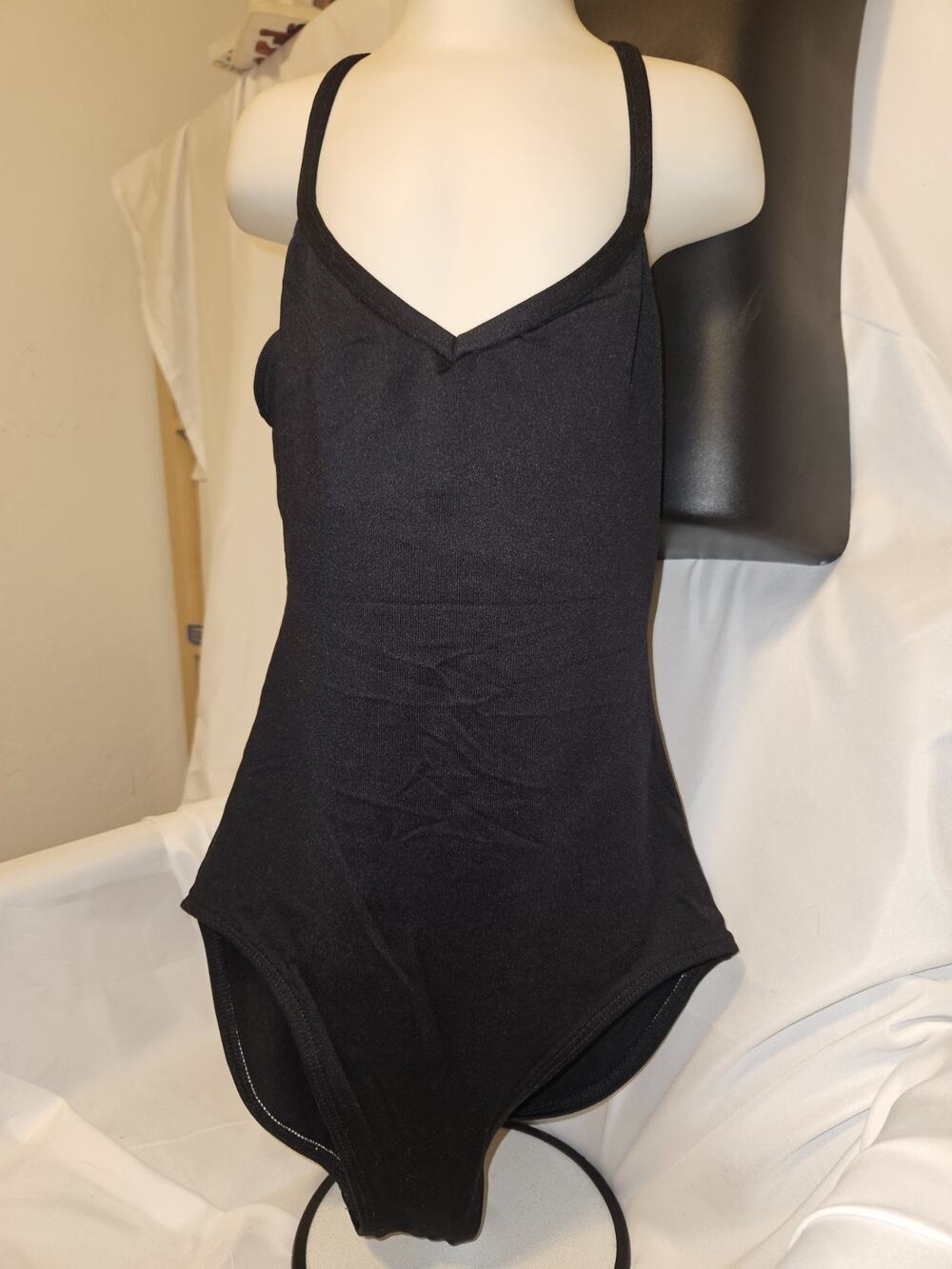 Motionwear Dance Gymnastics Leotard Medium Adult Black